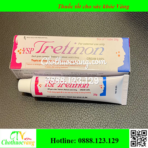 THUỐC YSP TRETINON - SẠCH MỤN ĐẸP DA