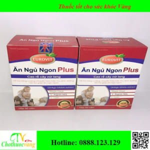 ĂN NGỦ NGON PLUS EUROVIT chothuocvang